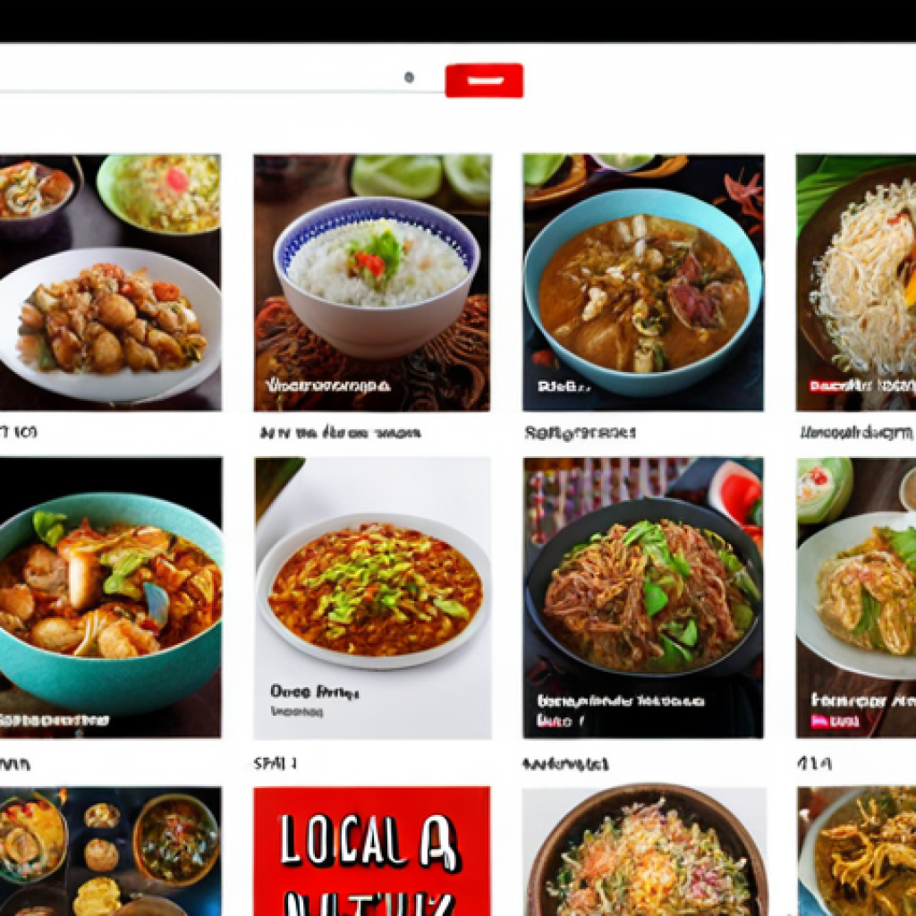 ** A vibrant, personalized Netflix interface showing recommendations tailored to Thai tastes (e.g., Thai dramas, local cuisine shows), highlighting the AI-powered recommendation system.

**